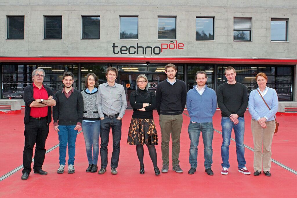 L’équipe du projet MEGANE PRO réunit au Techno-Pôle de Sierre